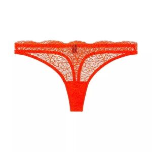 Journelle Allegra Elegant Lace Panty in Bold Orange
